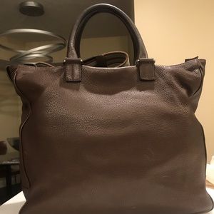 TIFFANY & Co. brown leather duffle